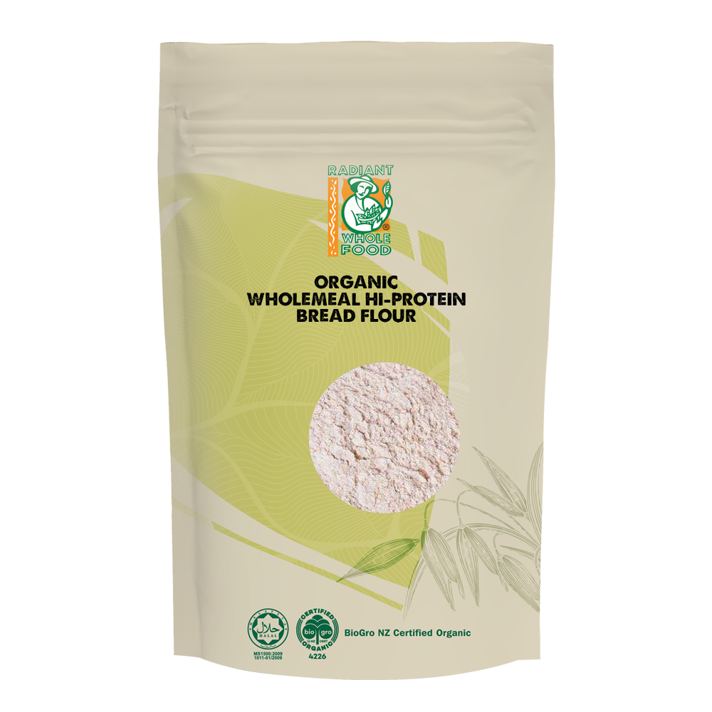 Radiant Organic Wholemeal High Protein Bread Flour Organic Food