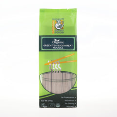 Radiant Green Tea Buckwheat Noodle