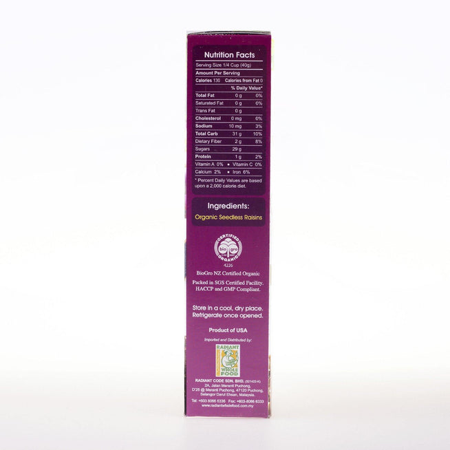 Radiant Organic Jumbo Raisins
