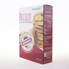 Radiant Passion Cookies With Cranberries