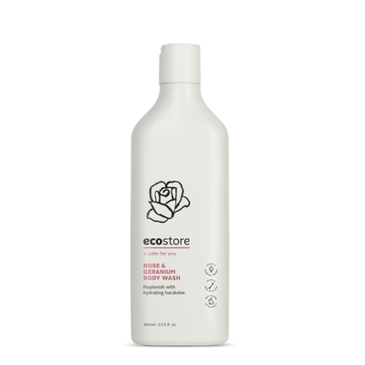 Ecostore Body Wash - Rose & Geranium │Personal Care