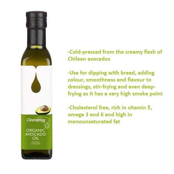 Clearspring Organic Avocado Oil Radiant Whole Food Organic Food