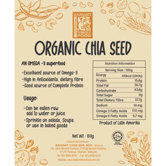 Radiant Organic Chia Seed [Mini Pack]