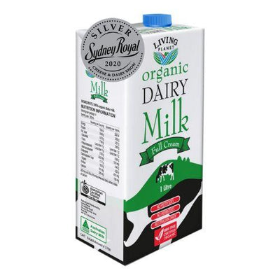 Living Planet Organic Dairy Milk Full Cream