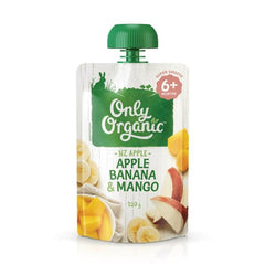 Only Organic Apple Banana & Mango