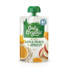 Only Organic Apple Peach & Apricot