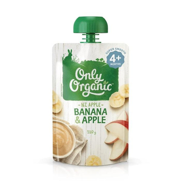 Only Organic Banana And Apple