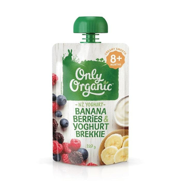 Only Organic Banana Berries & Yogurt Brekkie