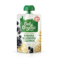 Only Organic Banana Blueberry & Quinoa