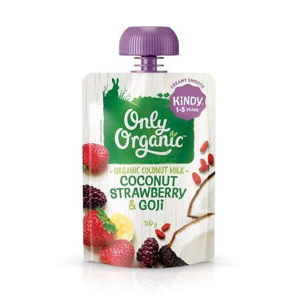 Only Organic Coconut Strawberry & Gojiberry