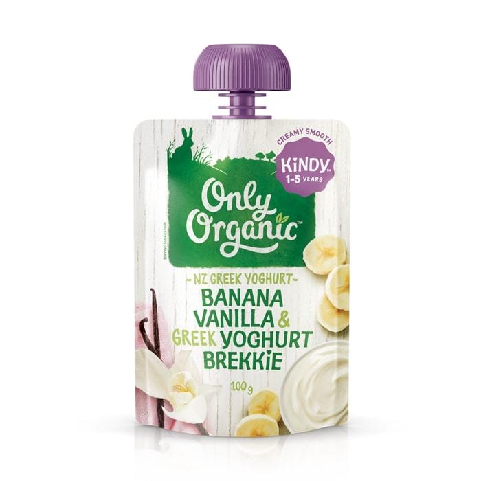 Only Organic Banana Vanilla & Greek Yogurt Brekkie