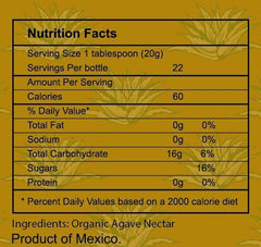 Radiant Organic Agave Nectar