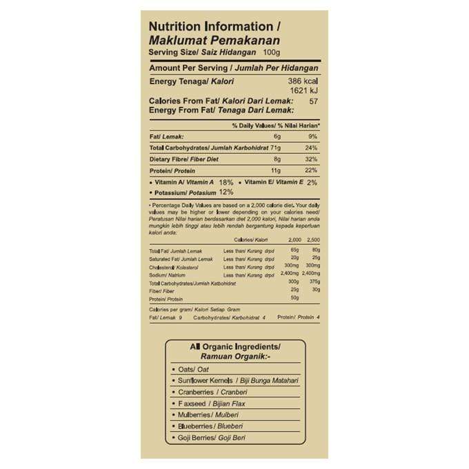 Radiant Organic Berries Breakfast Radiant Whole Food Organic Food