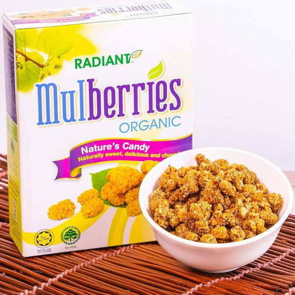 Radiant Organic Dried Mulberries