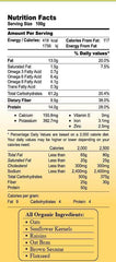 Radiant Organic Hearty Breakfast Nutrition Facts